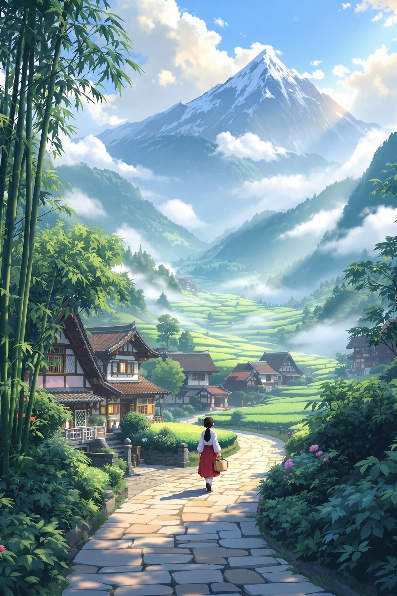 里番动漫推荐 - 云雾山居日常